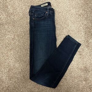 AG Dark Wash Skinny Jeans